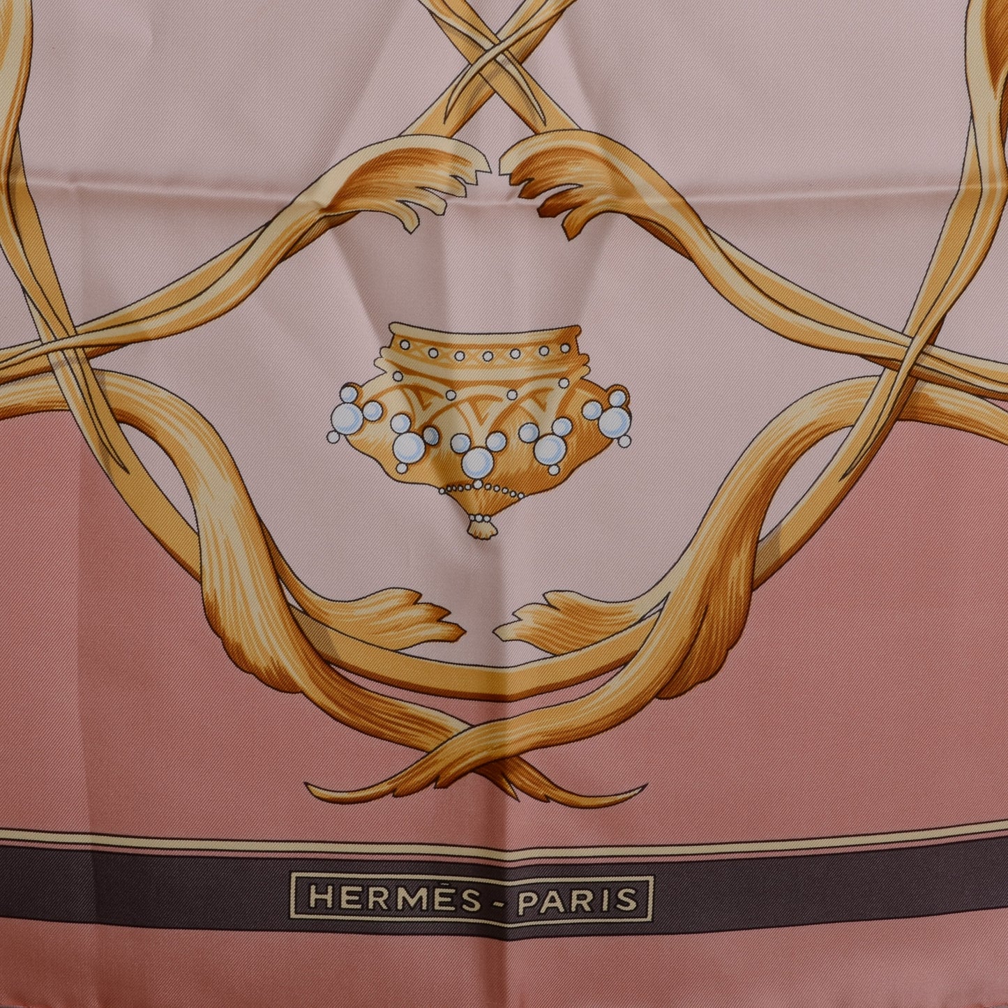 Silk Couronnes Crown Scarf 90