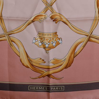 Hermes Silk Couronnes Crown Scarf 90 4 of 5