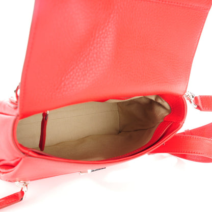 Givenchy Waxy Grained Calfskin Mini Pandora Pure Flap Bag Red 5 of 7