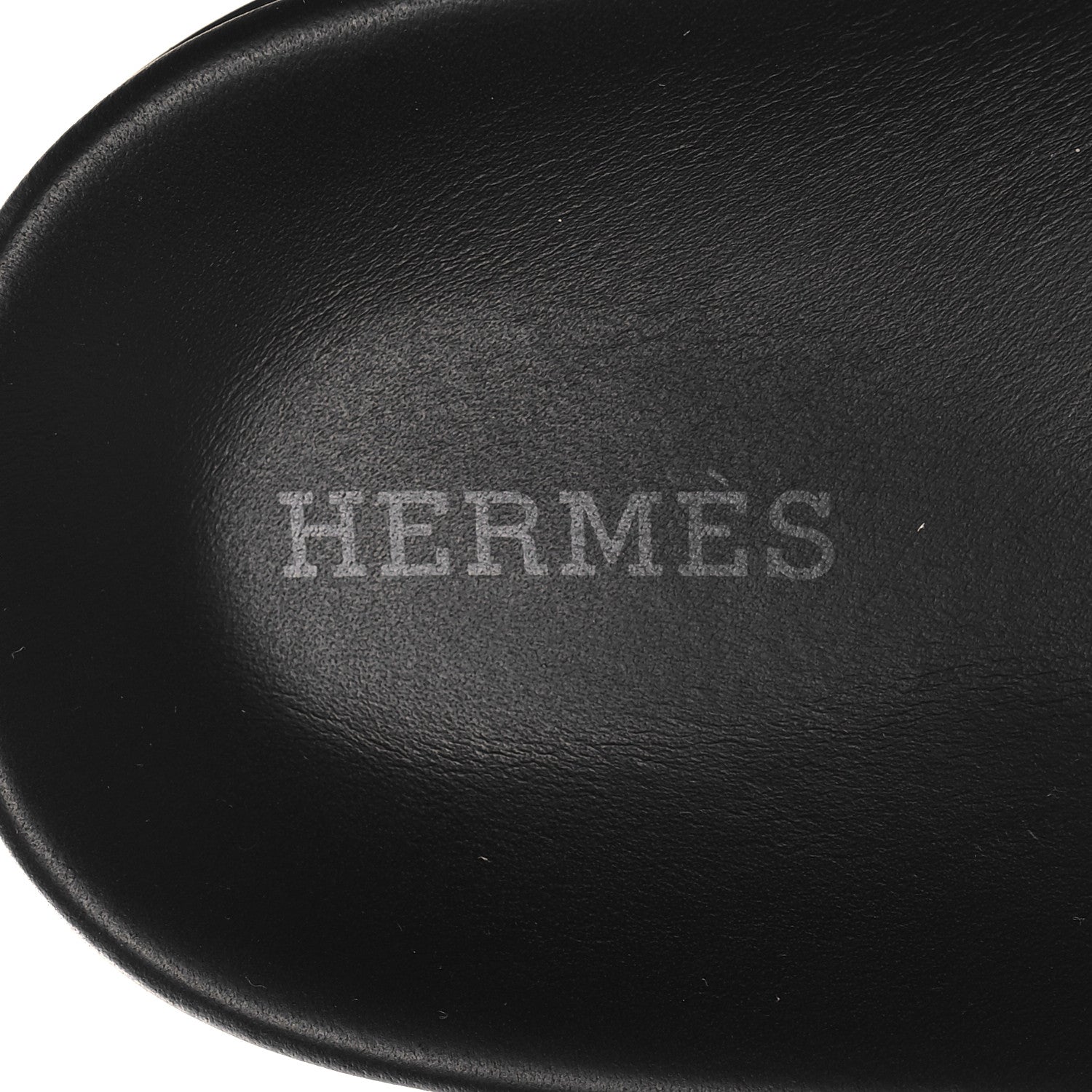 Hermes Calfskin Womens Empire Sandals 37 White 9 of 9