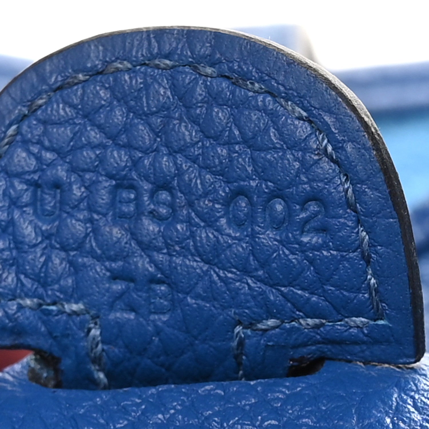 Hermes Taurillon Clemence Evelyne III PM Bleu Royal 6 of 10