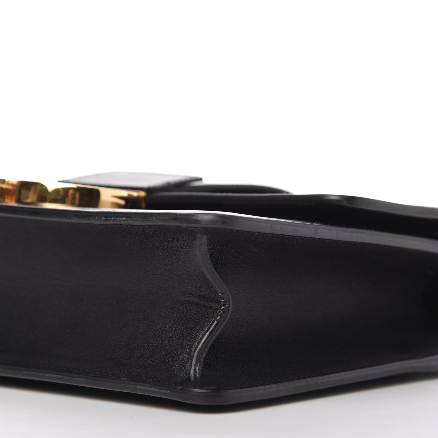 Smooth Calfskin 30 Montaigne Flap Bag Black
