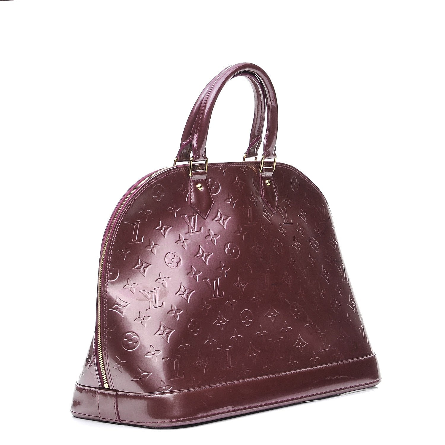 Louis Vuitton Vernis Alma GM Violet 3 of 9