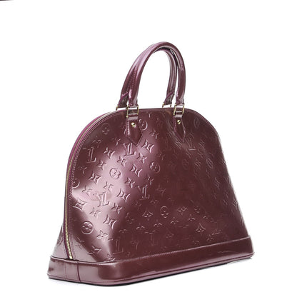 Louis Vuitton Vernis Alma GM Violet 3 of 9
