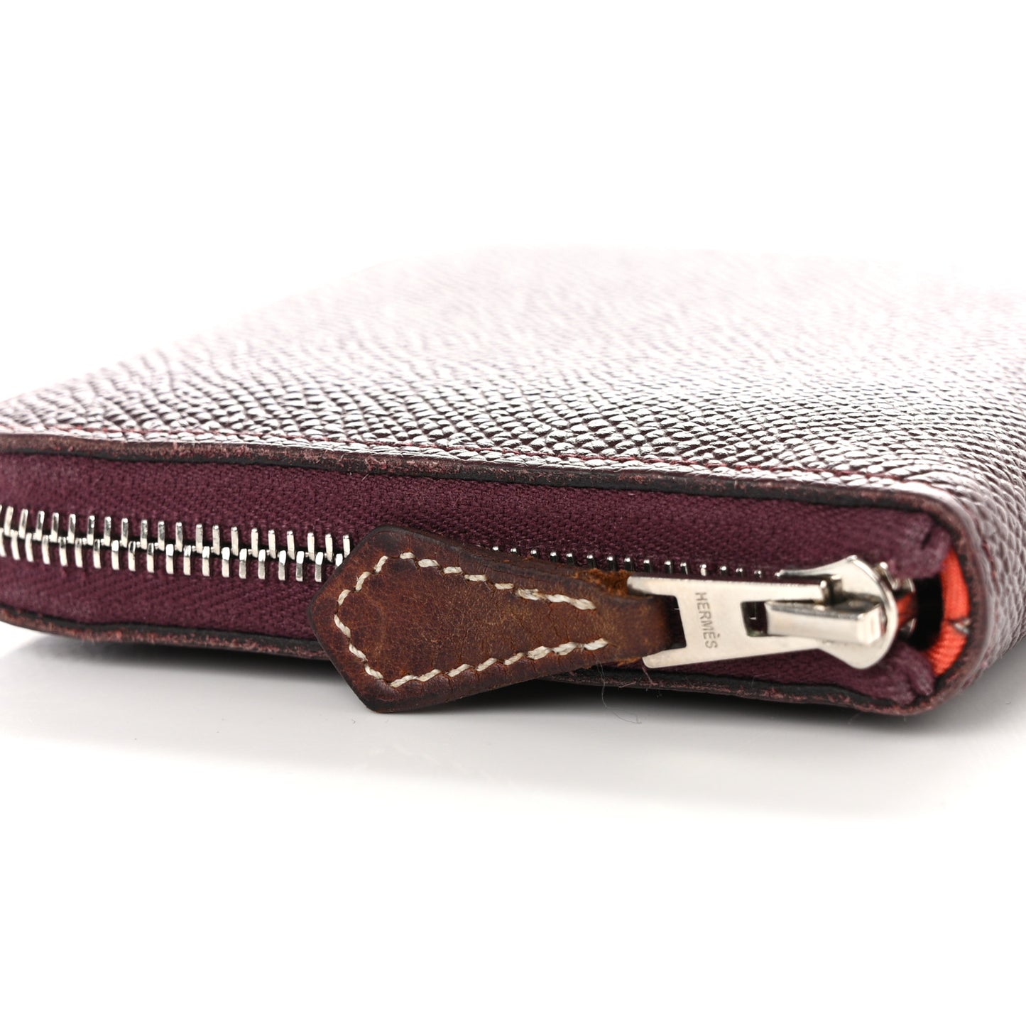 Epsom Silk'In Compact Wallet Bordeaux