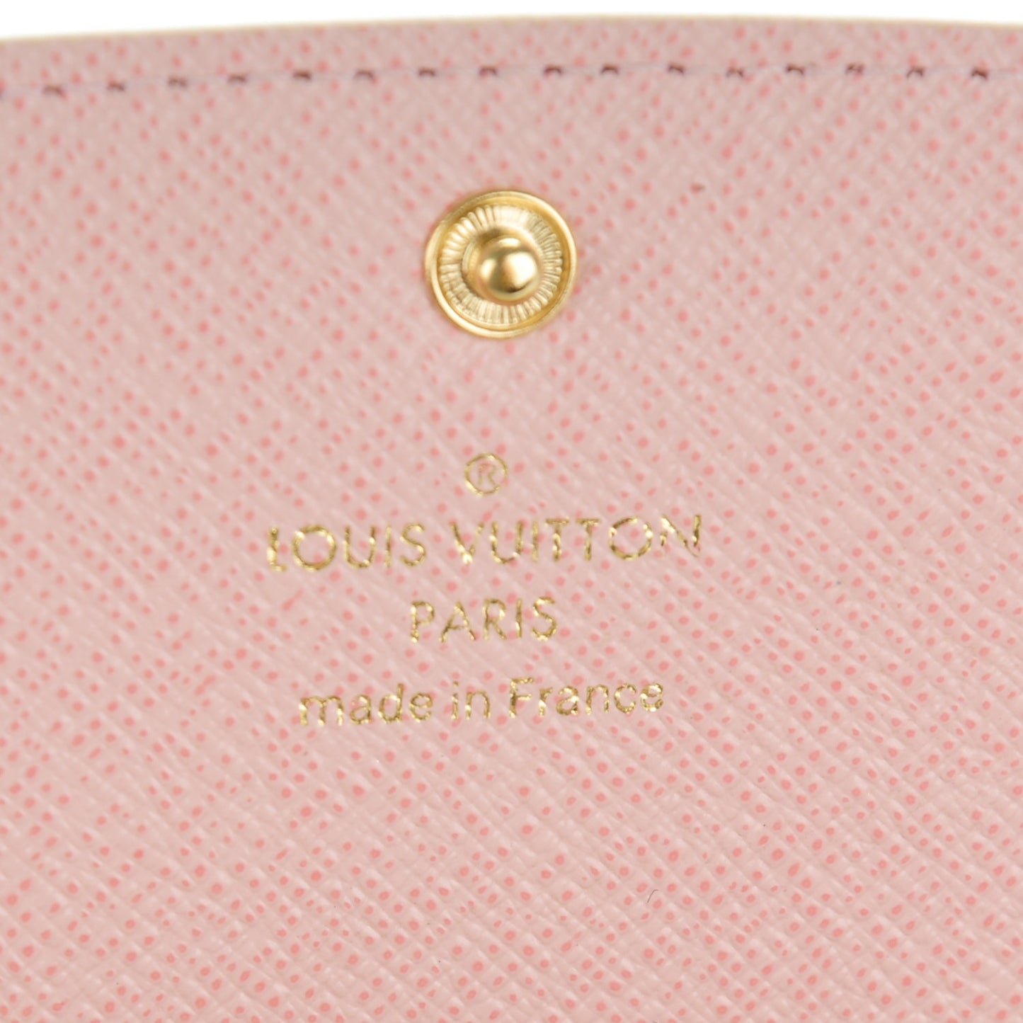 Damier Azur Emilie Wallet Rose Ballerine