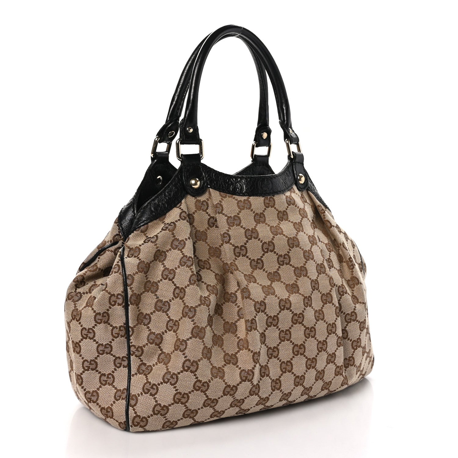 Gucci Monogram Medium Sukey Tote Dark Brown 2 of 10
