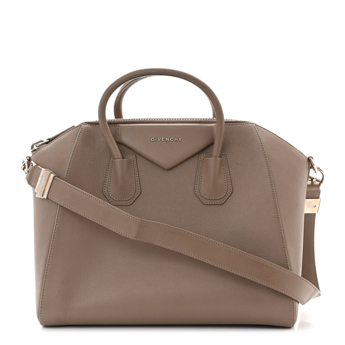 Sugar Goatskin Medium Antigona Sand