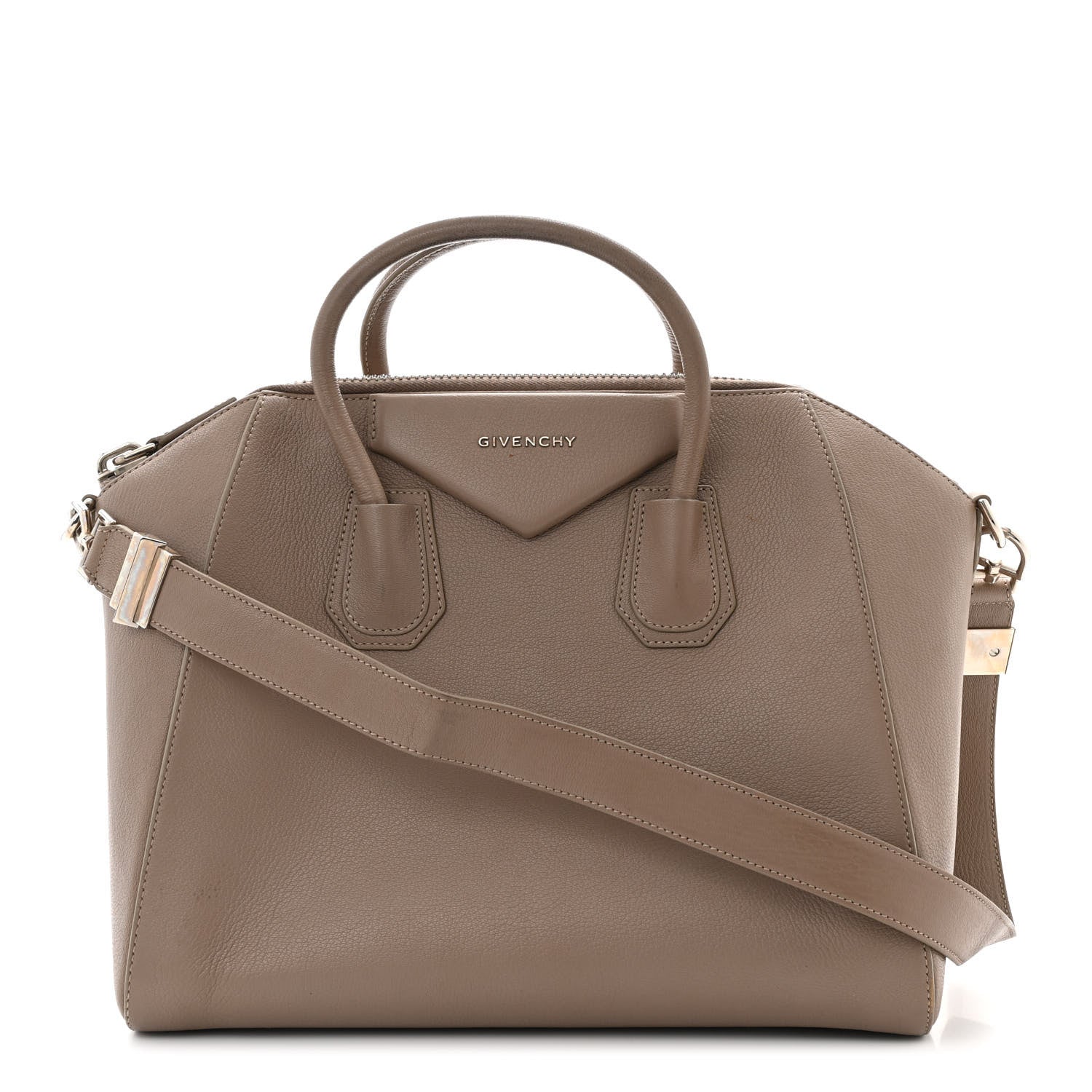 Givenchy Sugar Goatskin Medium Antigona Sand 1 of 16