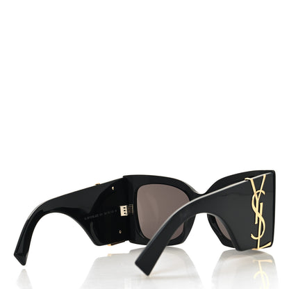 Saint Laurent Acetate Blaze Sunglasses SL M119 Black 4 of 8