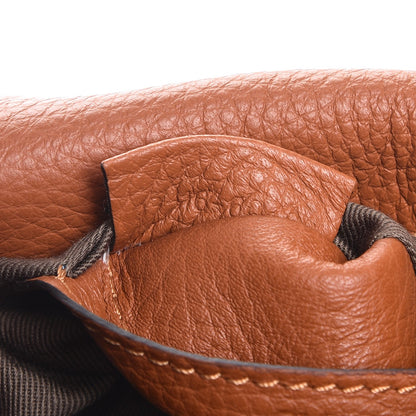 Chloe Calfskin Mini Marcie Round Crossbody Bag Tan 8 of 8