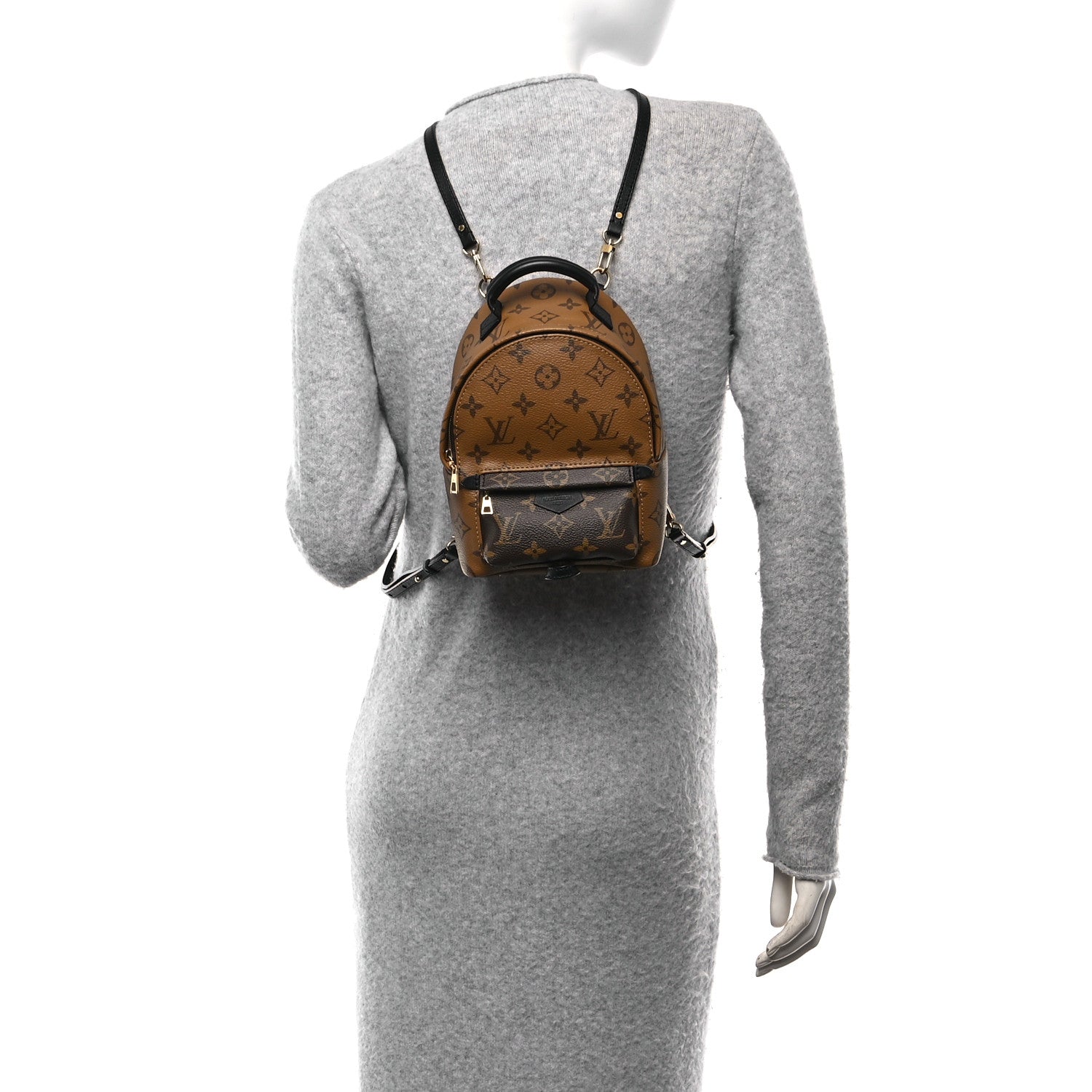 Louis Vuitton Reverse Monogram Palm Springs Backpack Mini 2 of 10