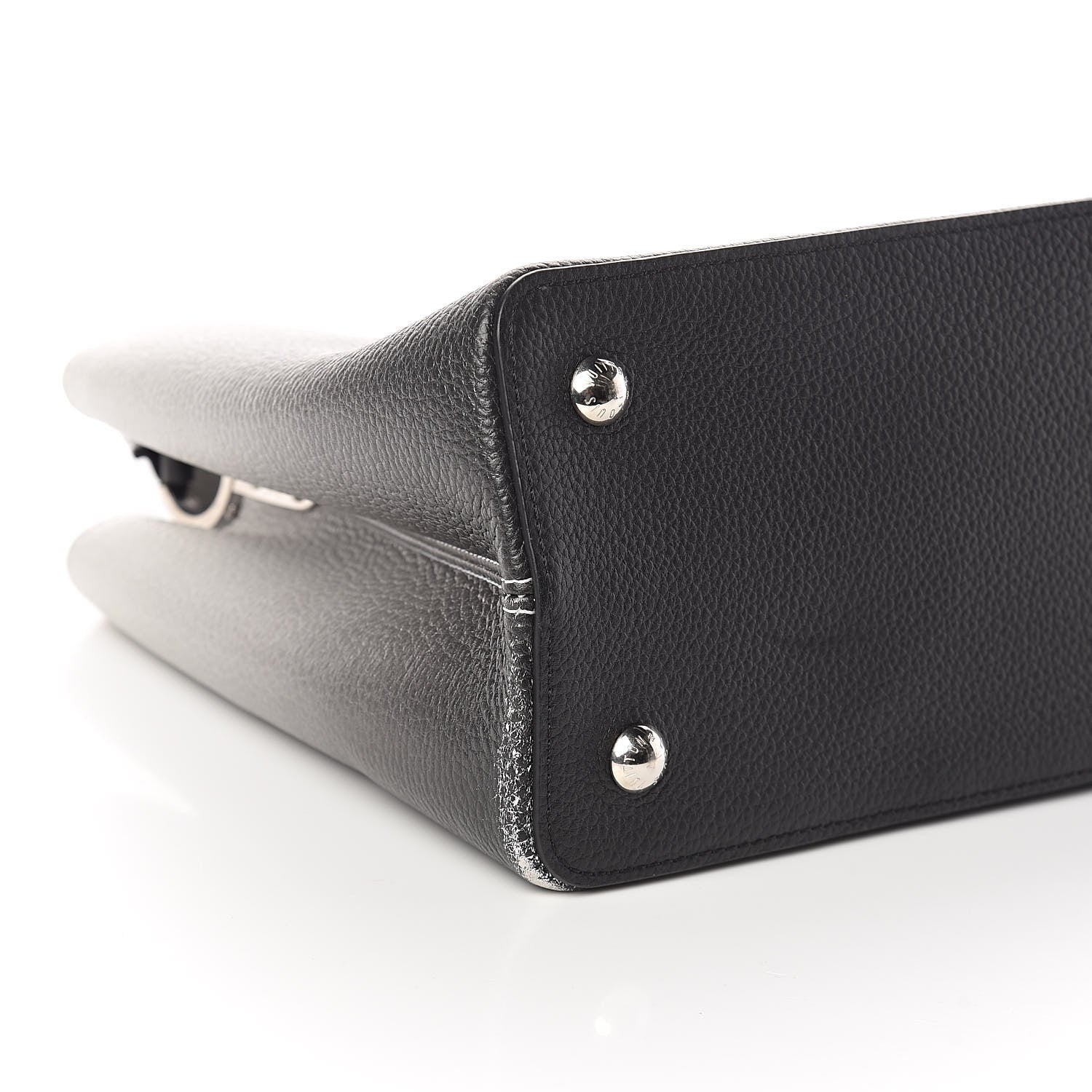 Louis Vuitton Taurillon Capucines MM Cloudy Black 8 of 10