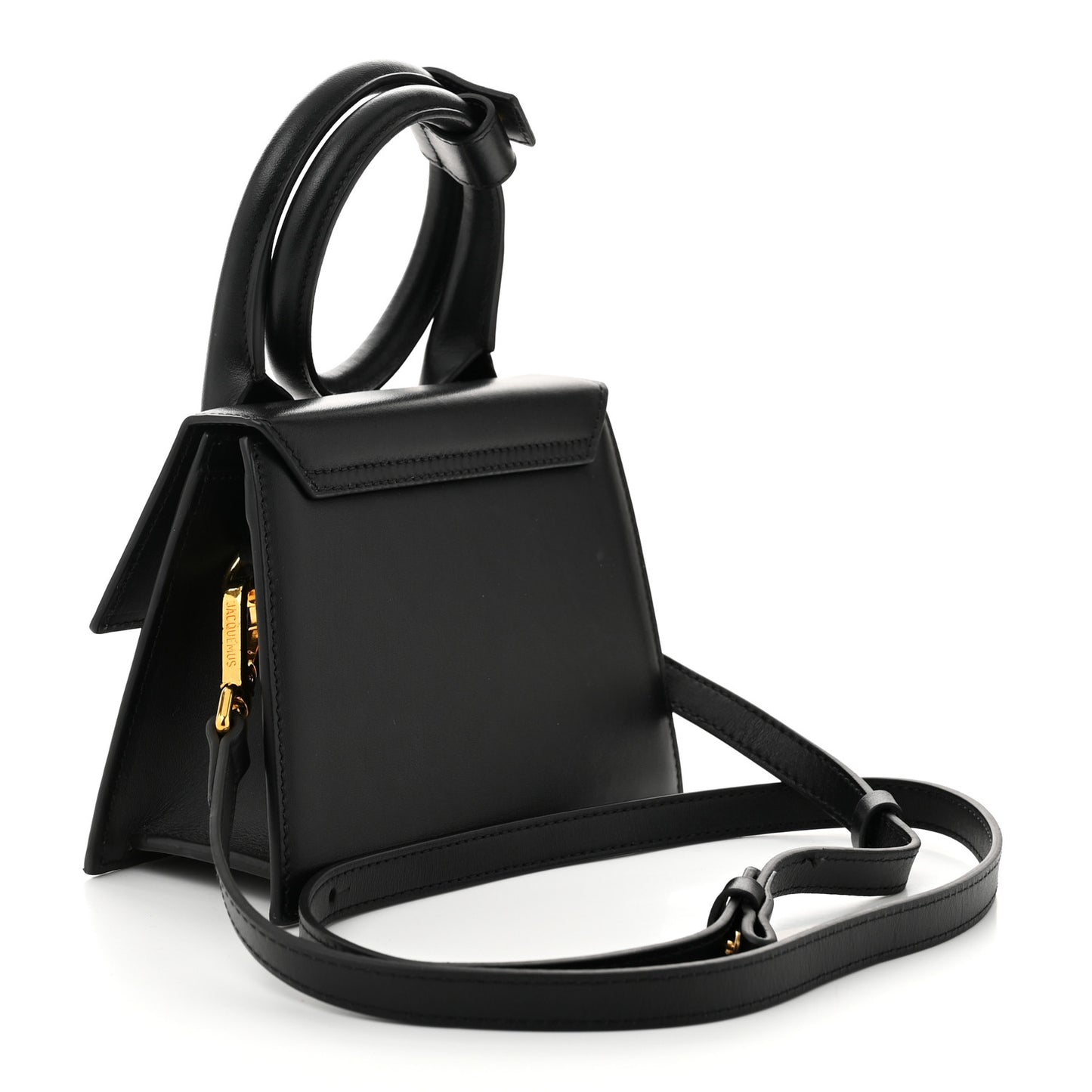 Smooth Calfskin Le Chiquito Noeud Black