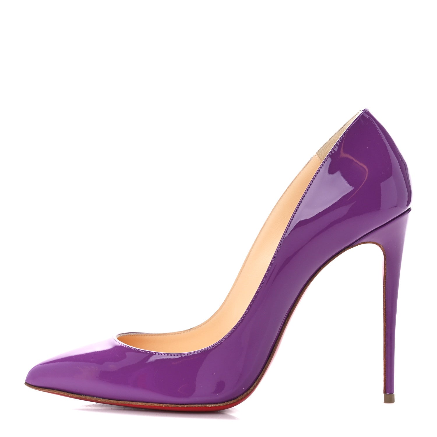 Christian Louboutin Patent Pigalle Follies 100 Pumps 38 Digitale 1 of 8