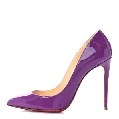 Christian Louboutin Patent Pigalle Follies 100 Pumps 38 Digitale 1 of 8