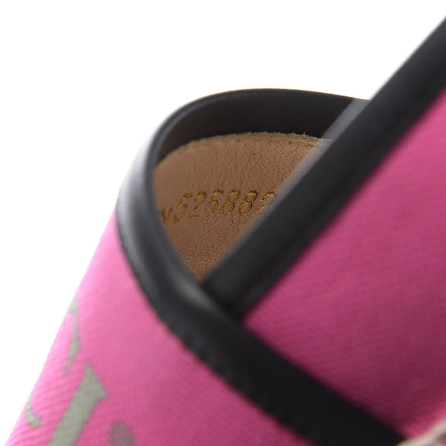 Canvas Logo Espadrilles 36.5 Cyclamen Rose Black