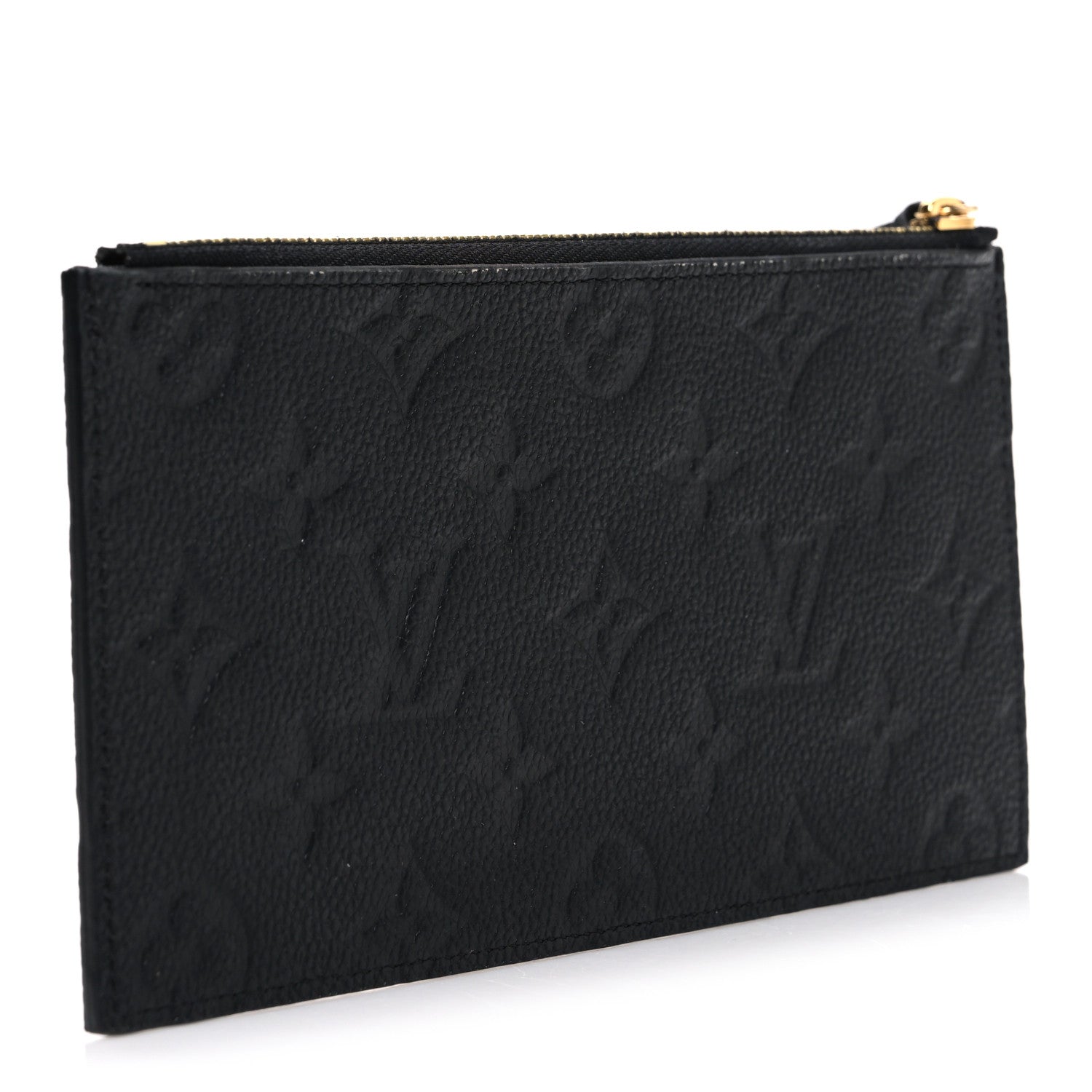 Louis Vuitton Empreinte Felicie Chain Wallet Zippered Insert Black 3 of 6