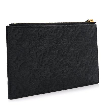 Louis Vuitton Empreinte Felicie Chain Wallet Zippered Insert Black 3 of 6