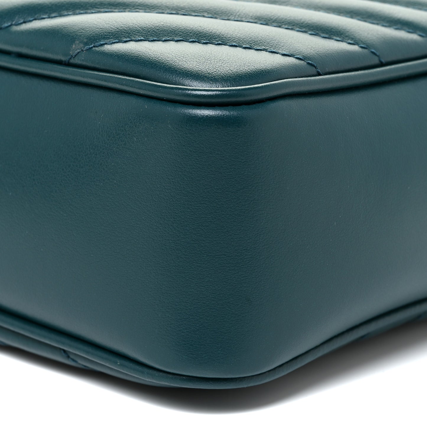 Calfskin Matelasse Monogram Lou Camera Bag Sea Turquoise