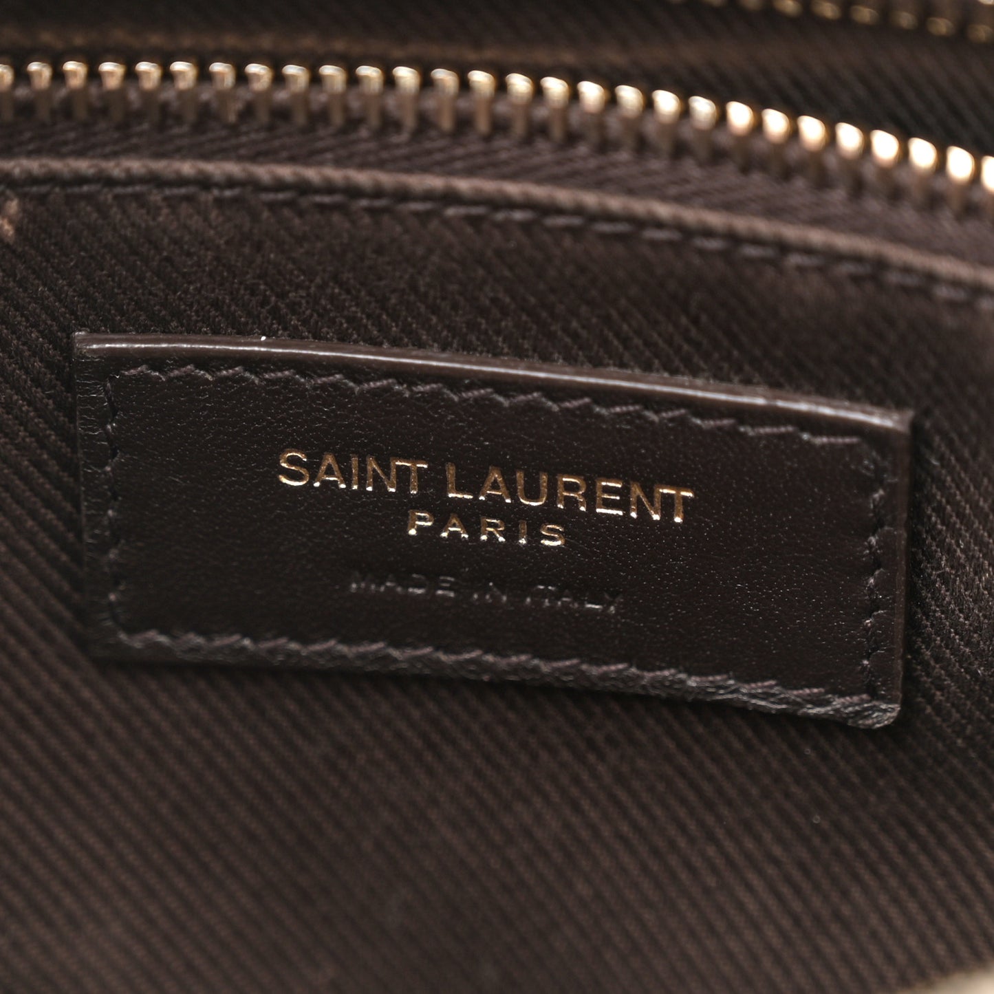 Canvas Smooth Calfskin Le Monogramme Camera Bag Chestnut