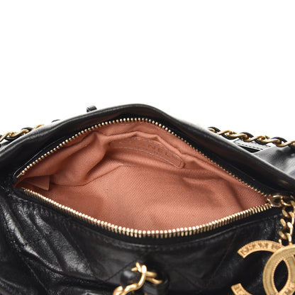 Chanel Calfskin Quilted Baluchon Black 5 of 7