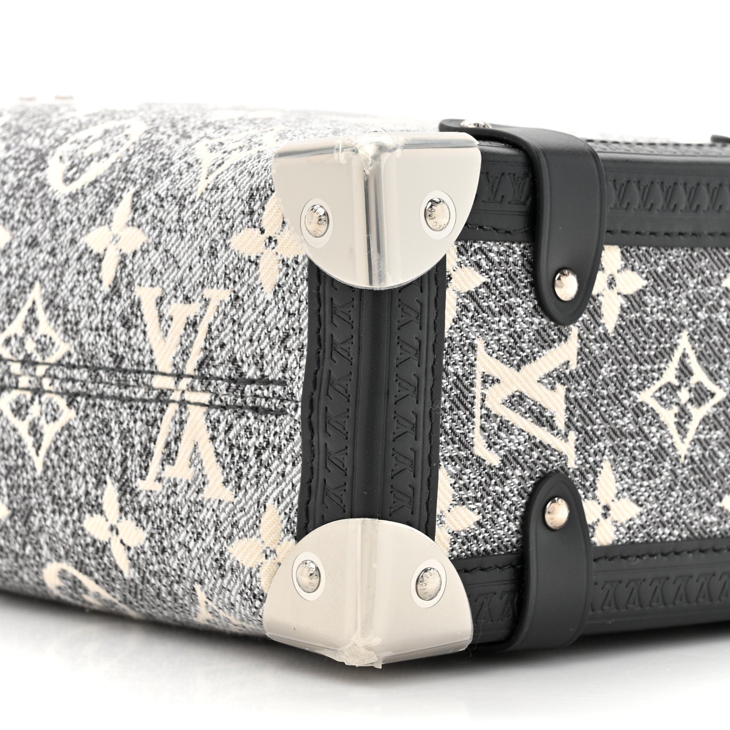 Louis Vuitton Monogram Jacquard Denim Side Trunk Grey 9 of 11