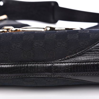 Gucci Monogram Hasler Hobo Black 9 of 12