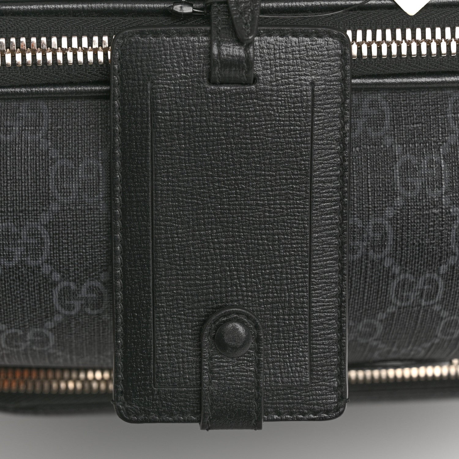 Gucci GG Supreme Monogram Calfskin Carry On Trolley Black 11 of 11
