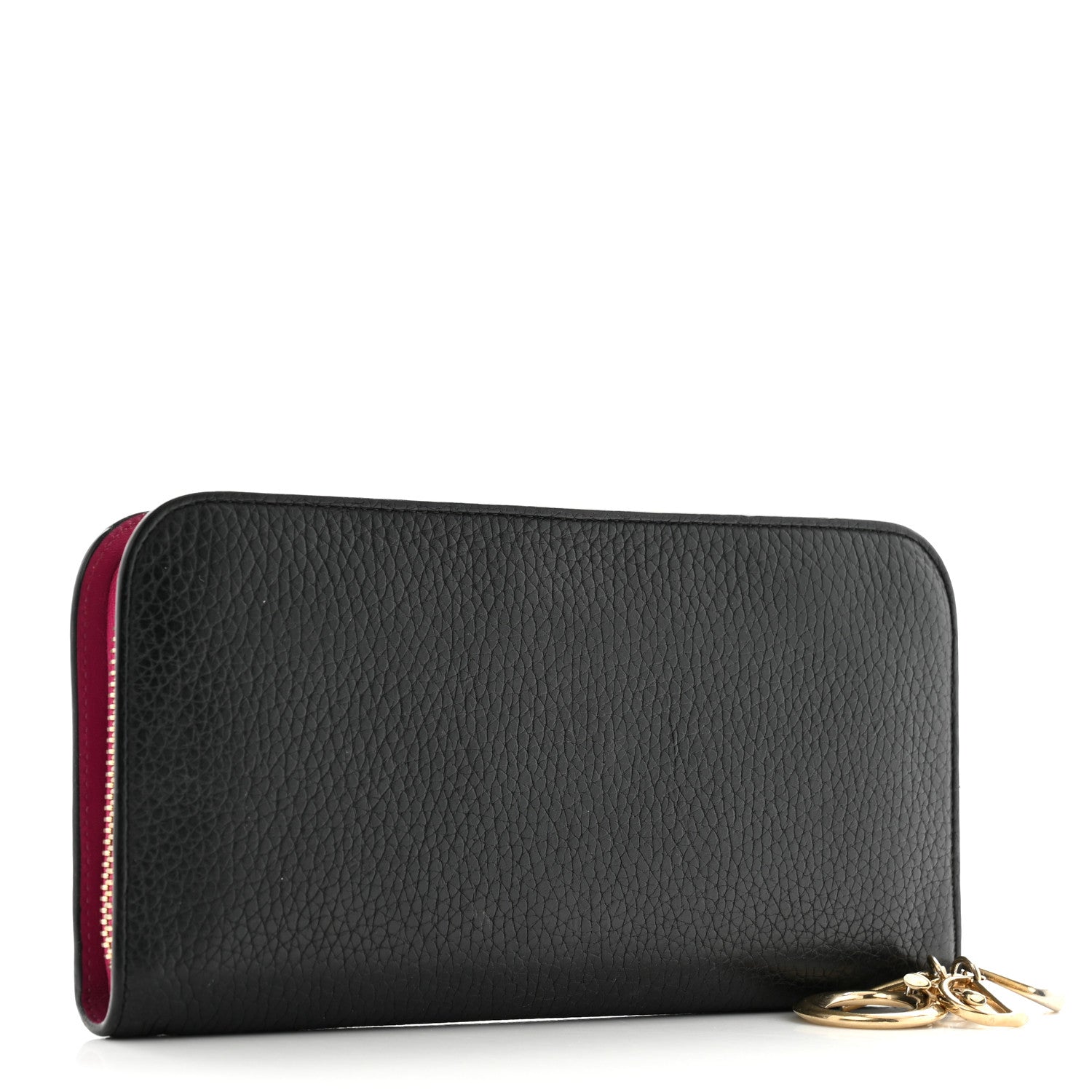 Christian Dior Bullcalf Diorissimo Voyageur Wallet Black 3 of 10
