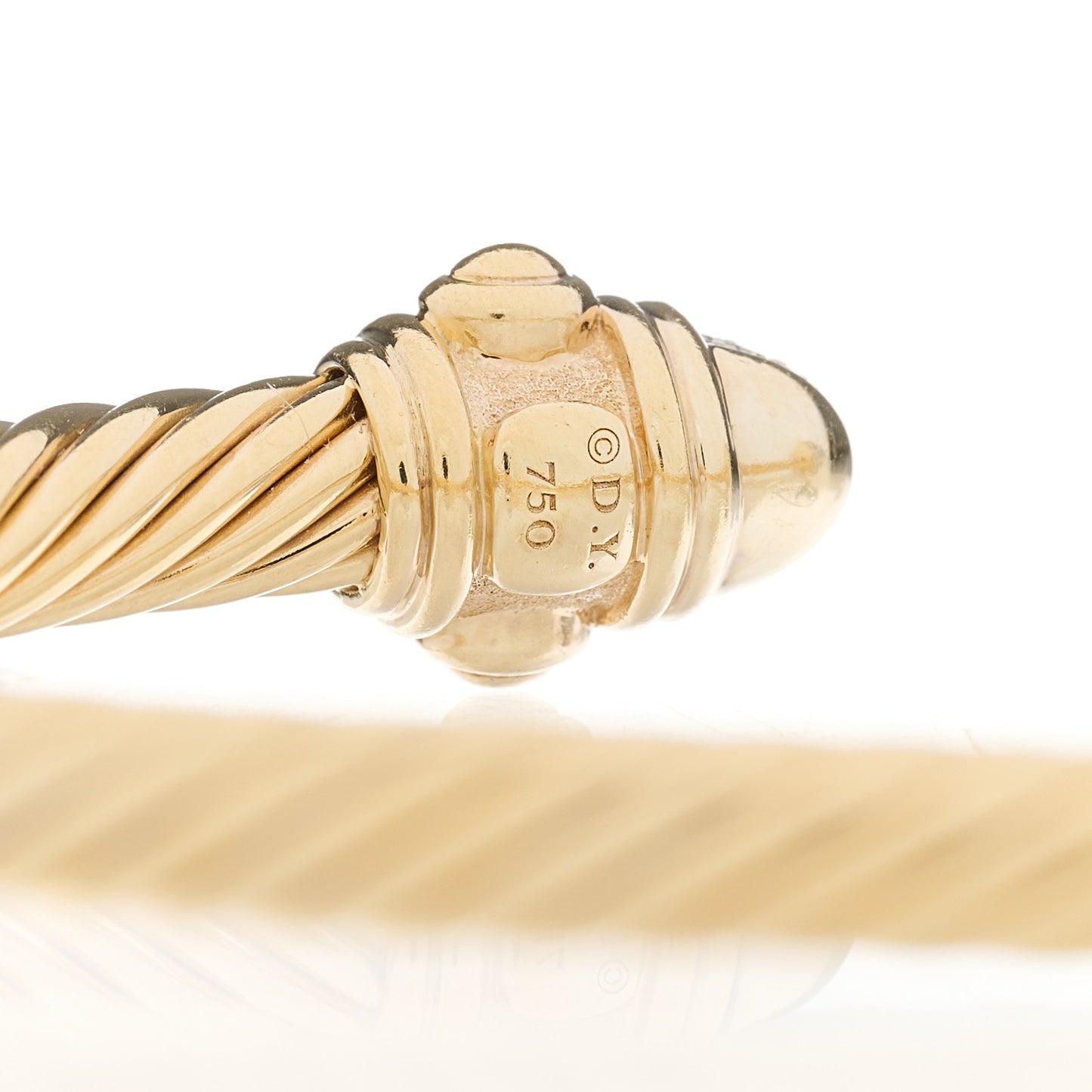 DAVID YURMAN 18K Yellow Gold Diamond Renaissance Bracelet