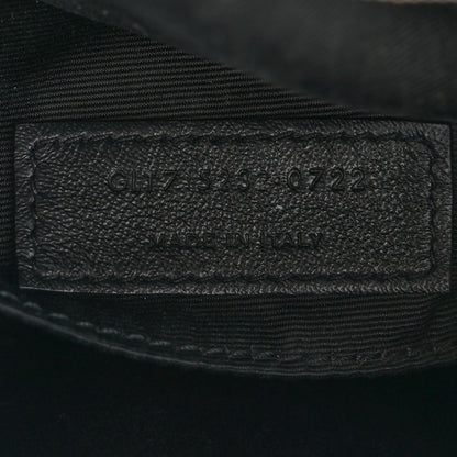 Saint Laurent Calfskin Matelasse Monogram Lou Camera Bag Black 7 of 15