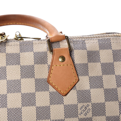 Louis Vuitton Damier Azur Speedy Bandouliere 30 25 of 29