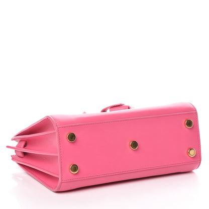 Saint Laurent Calfskin Nano Sac De Jour Lipstick Fuchsia 4 of 11