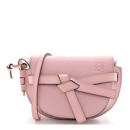 Loewe Grained Calfskin Mini Gate Crossbody Bag Pastel Pink 1 of 9