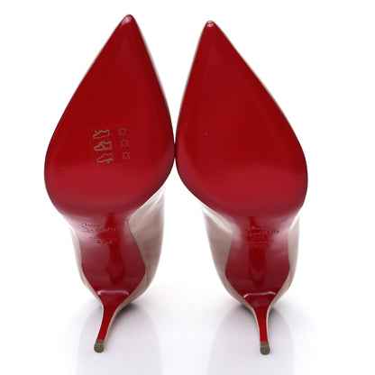 Christian Louboutin Patent So Kate 100 Pumps 35.5 Nude 5 of 7