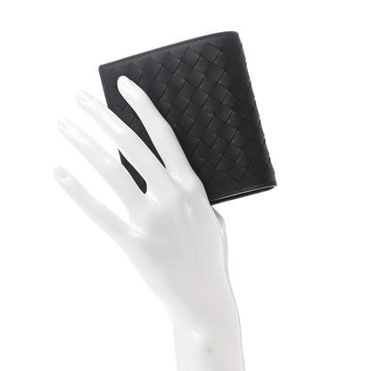 Bottega Veneta Nappa Intrecciato Bi-Fold Card Holder Black 2 of 9