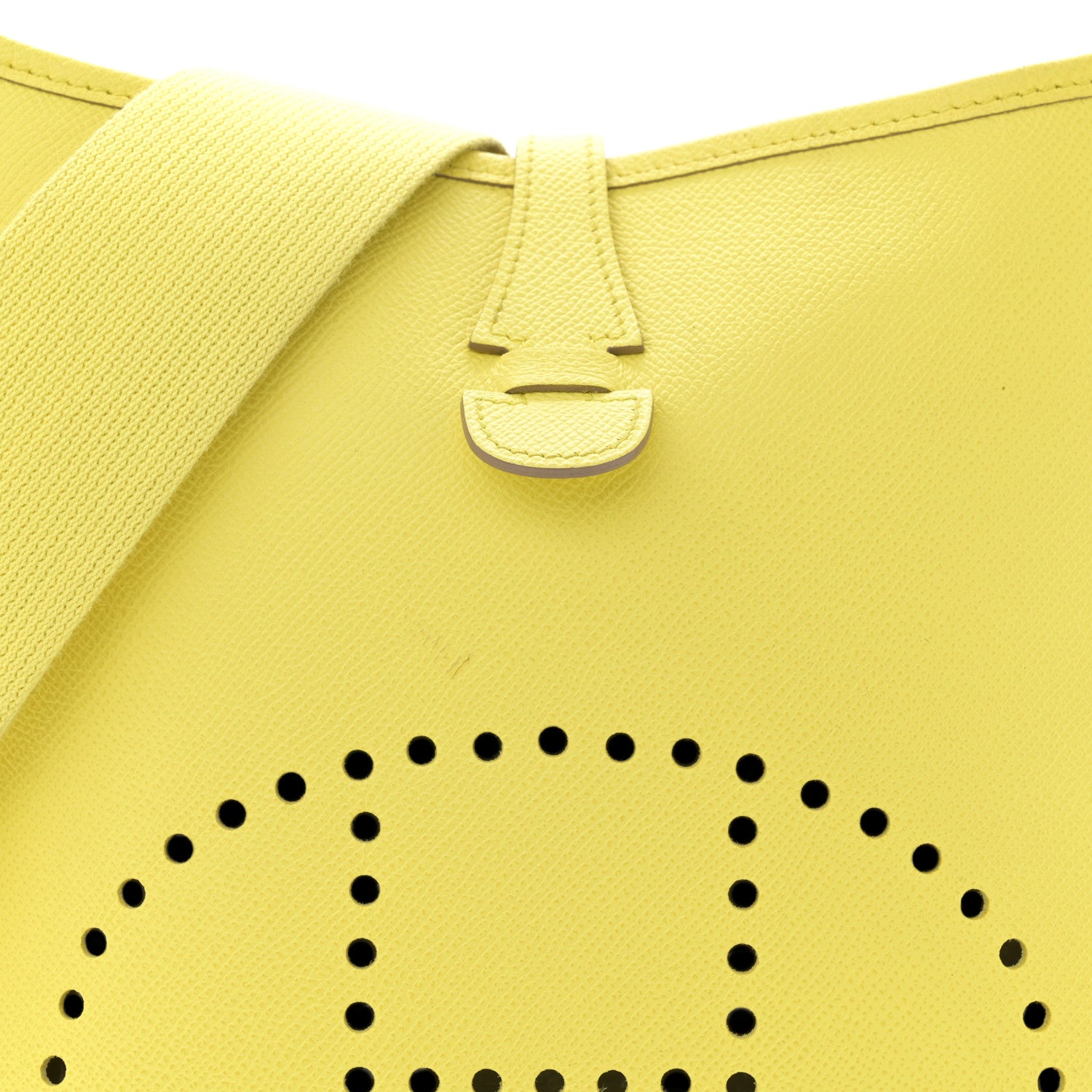 Hermes Epsom Evelyne III PM Lime 8 of 15