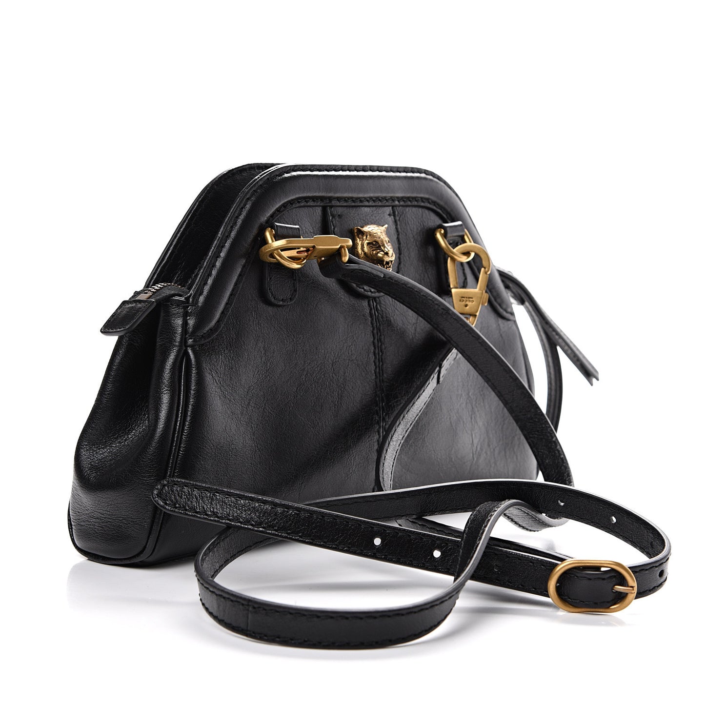 Calfskin Small Re(Belle) Crossbody Bag Black