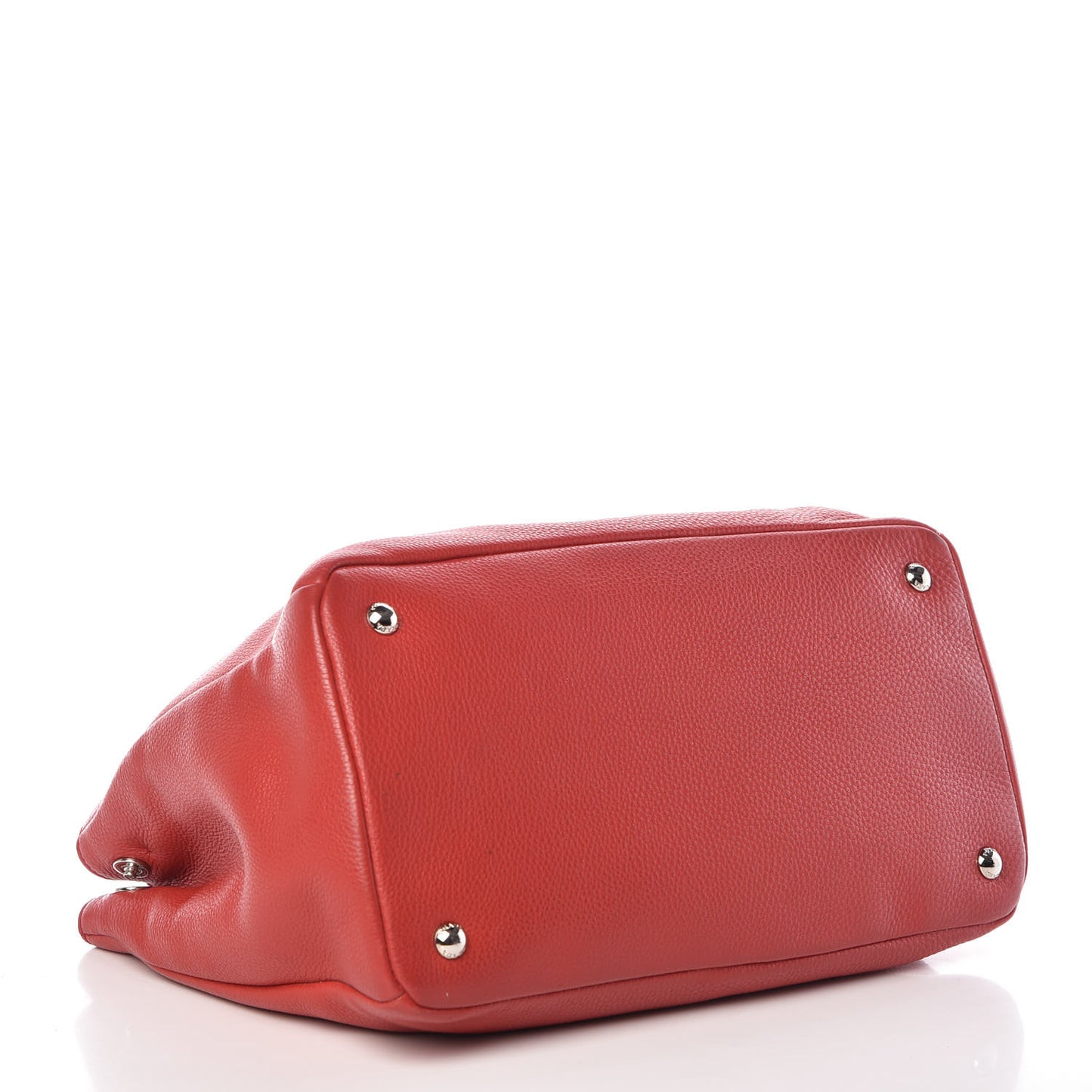 Vitello Daino Tote Rosso