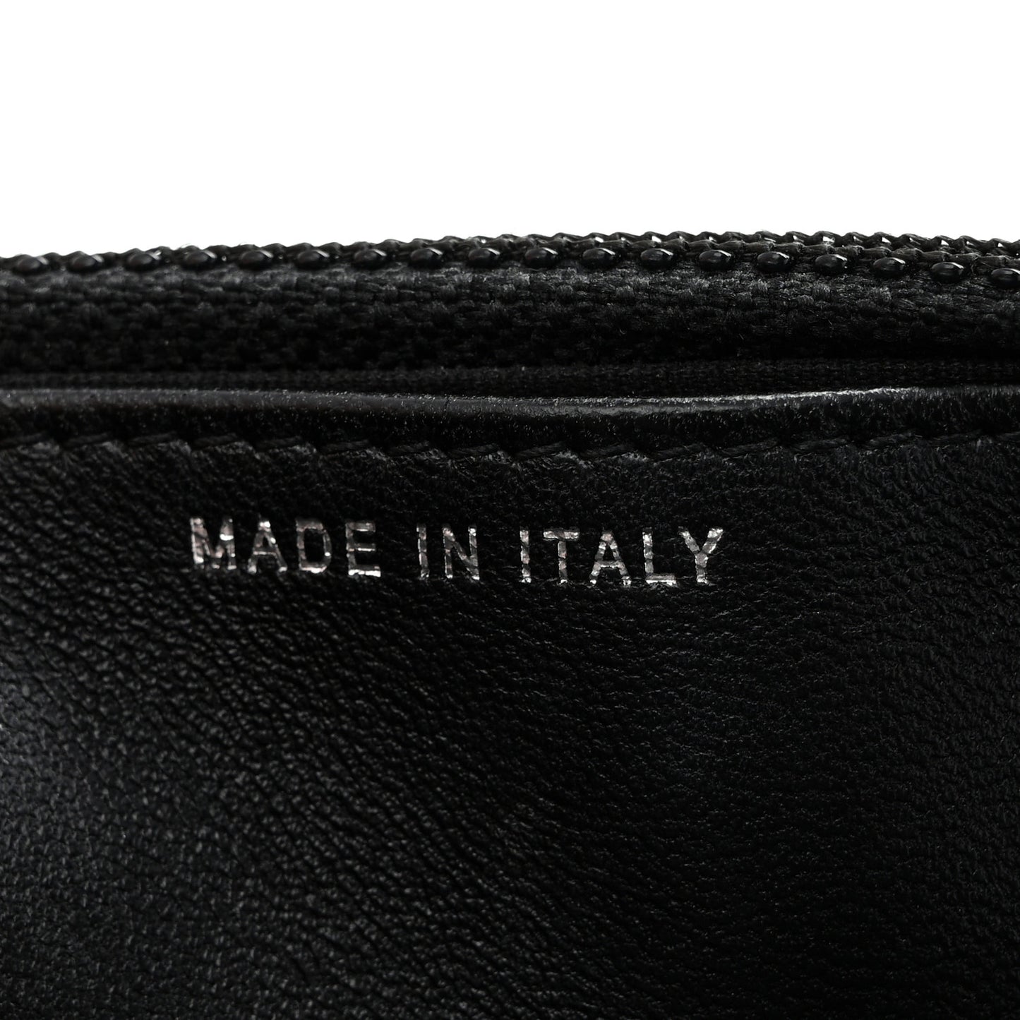 Velvet Mirror Embellished Boy Wallet On Chain WOC Argent
