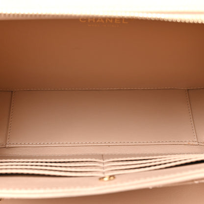 Chanel Caviar Quilted Large CC Filigree Vanity Case Beige 7 of 19