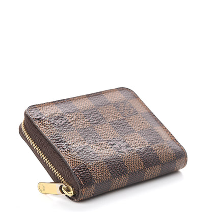 Louis Vuitton Damier Ebene Zippy Coin Purse 3 of 5