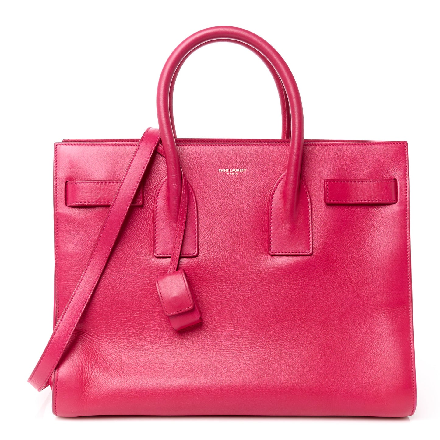 Calfskin Small Sac De Jour Lipstick Pink