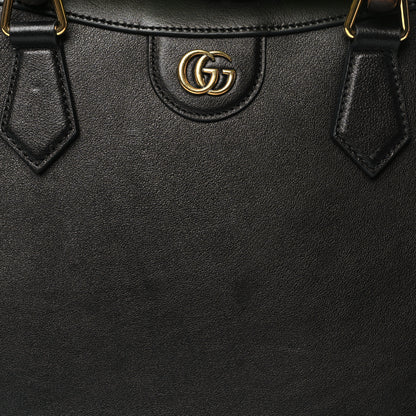 Gucci Calfskin Medium Diana Tote Bag Black Yellow Fluo 8 of 10