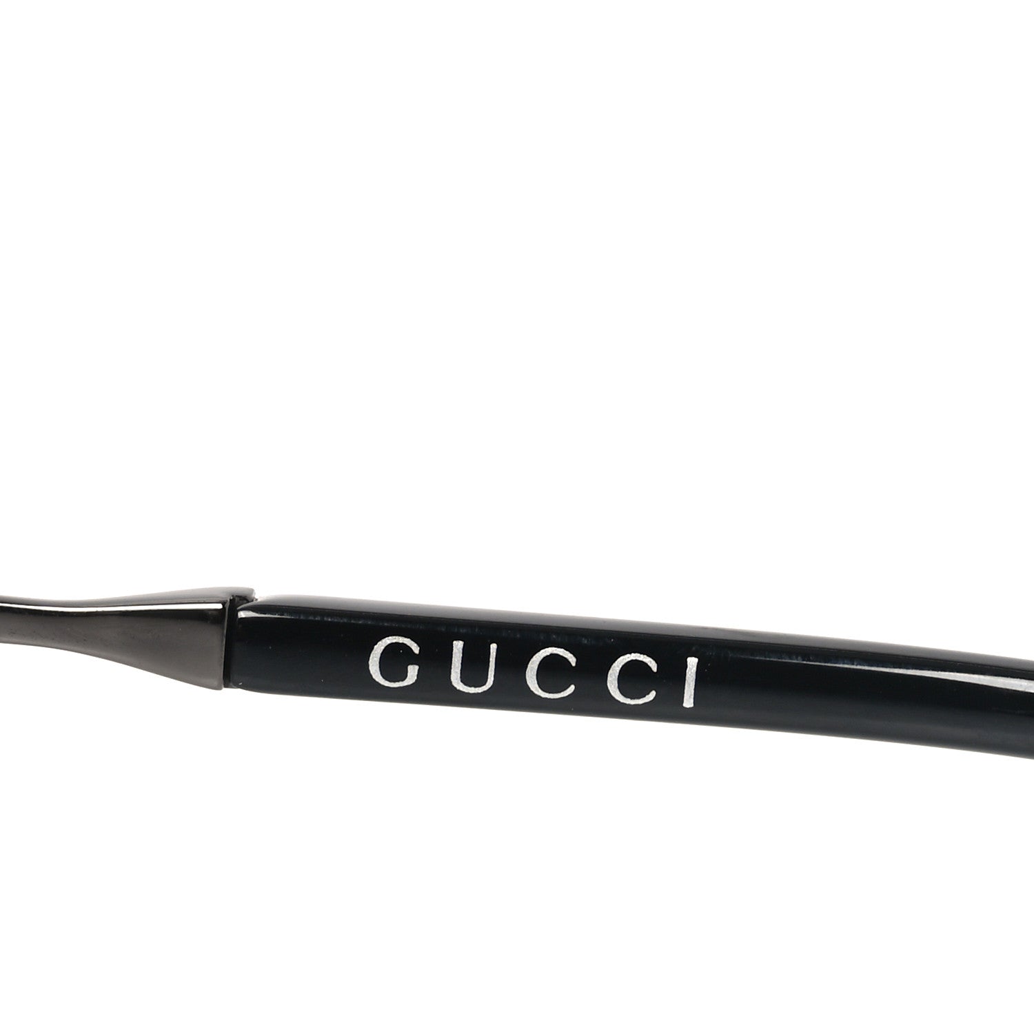 Gucci Metal Web Square Aviator Sunglasses GG1099SA Black 5 of 8