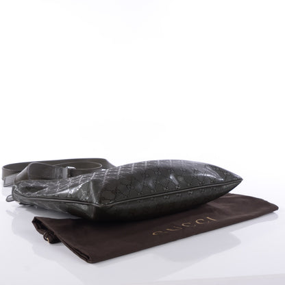 Gucci Imprime Monogram Medium Flat Messenger Bag Military 4 of 7