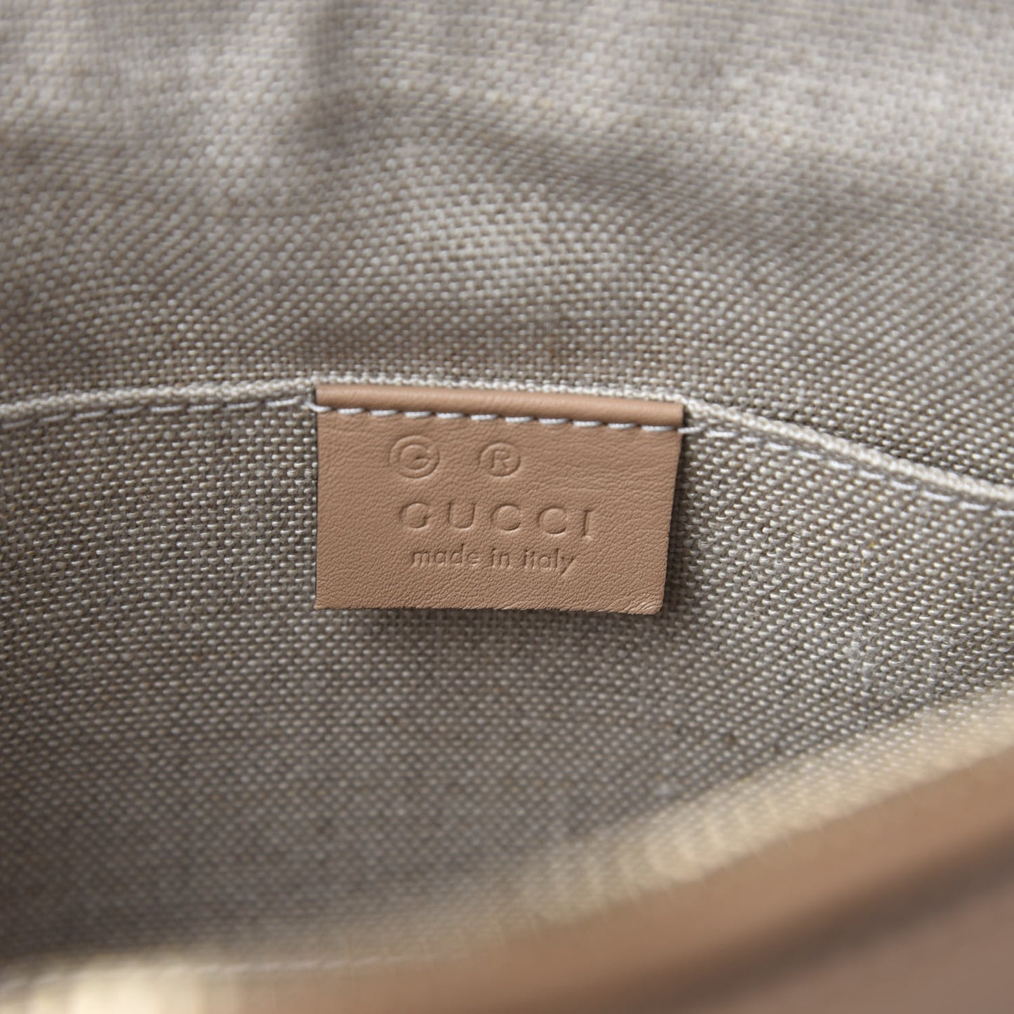 Soft Microguccissima Mini Dome Bag Camelia
