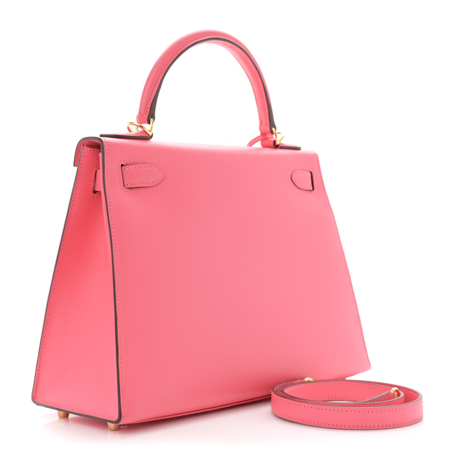 Hermes Epsom Kelly Sellier 28 Rose Azalee 3 of 13