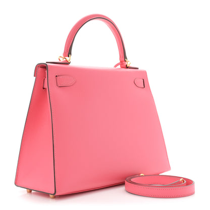 Hermes Epsom Kelly Sellier 28 Rose Azalee 3 of 13